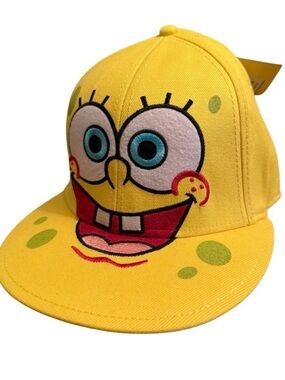 SpongeBob SquarePants Freakbob Fitted Cap Yellow Men’s & Women’s Hat